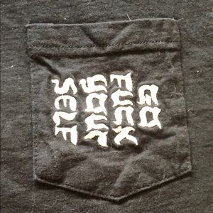 Go fuck your self supreme pocket shirt